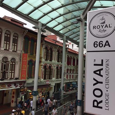 Royal Lodge @ Pagoda Street Singapour Extérieur photo